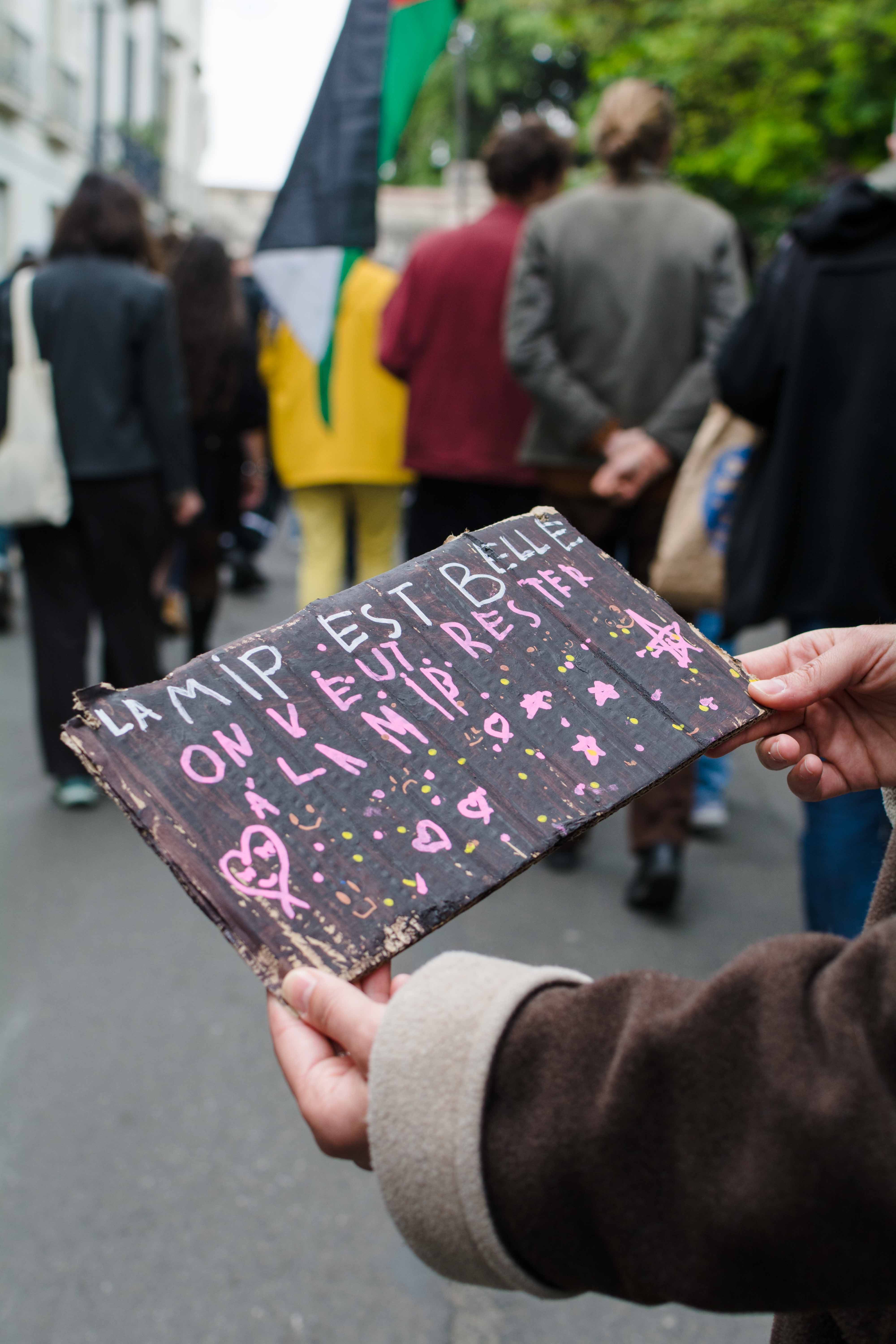 Manifestation pour la MIP